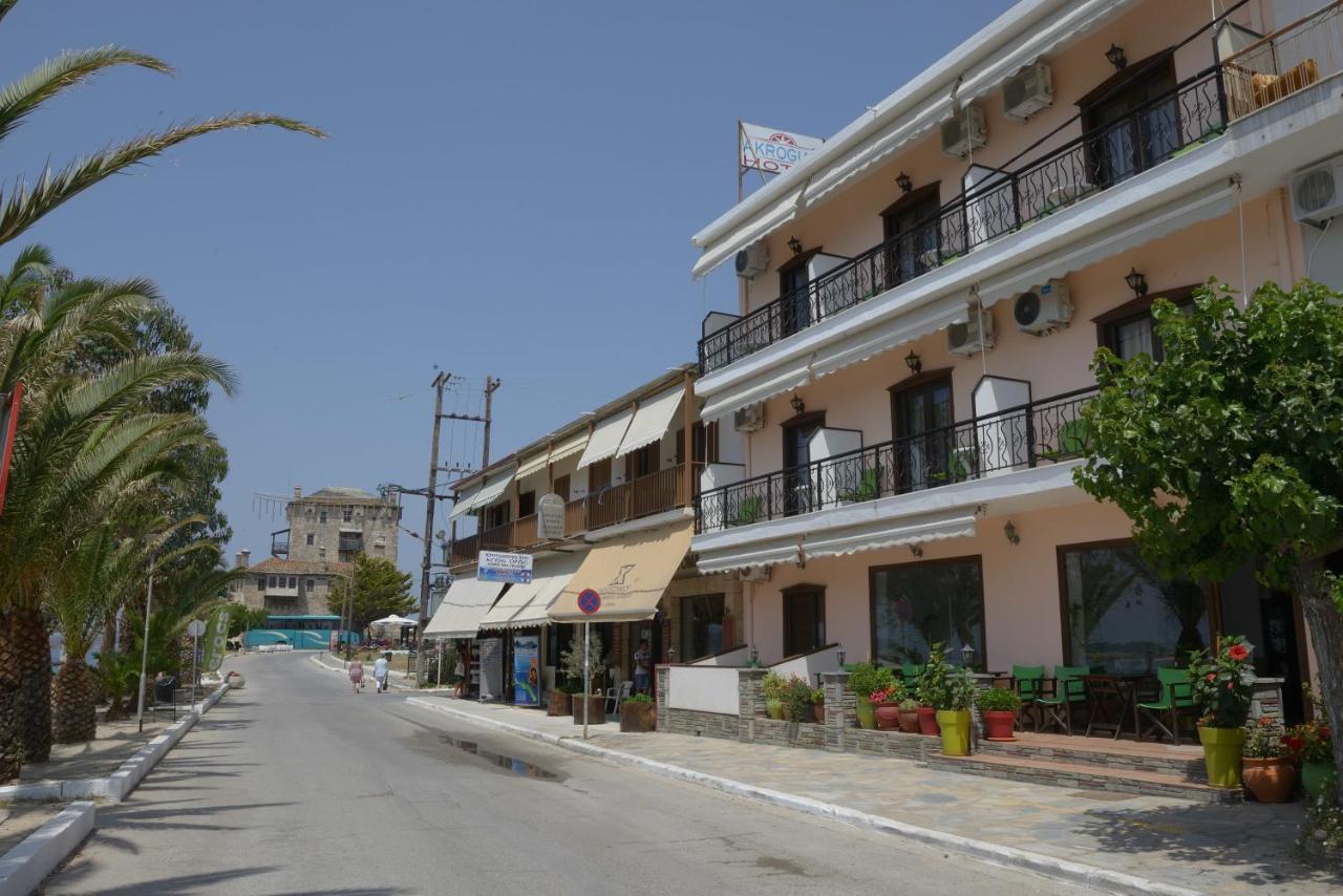 Hotel Akrogiali Ouranoupoli Esterno foto